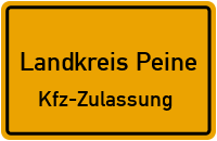 Zulassungstelle Landkreis Peine